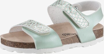 Kidsworld Sandals in Silver: front