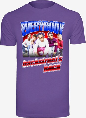 T-Shirt 'Backstreet Boys - Everybody' Merchcode en violet : devant