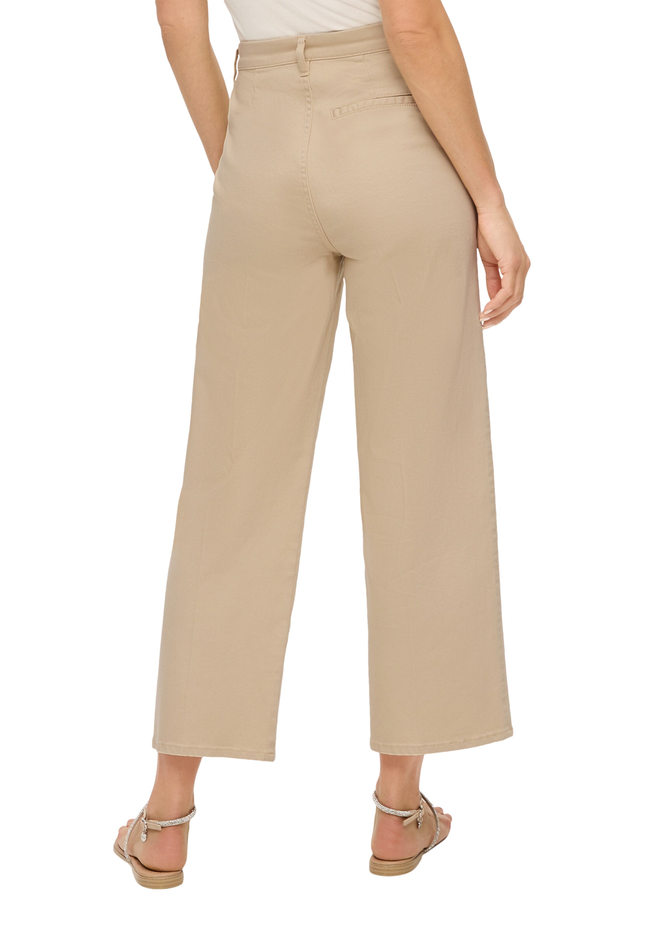 Wide Leg Jean 'Suri' s.Oliver BLACK LABEL en beige