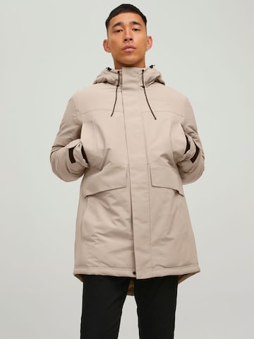 JACK & JONES Parka in Beige: predná strana