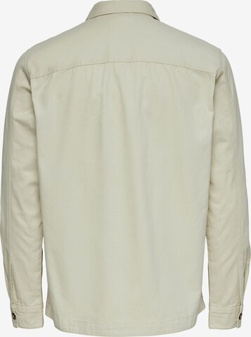 Only & Sons Between-Season Jacket 'Ilvio' in Beige