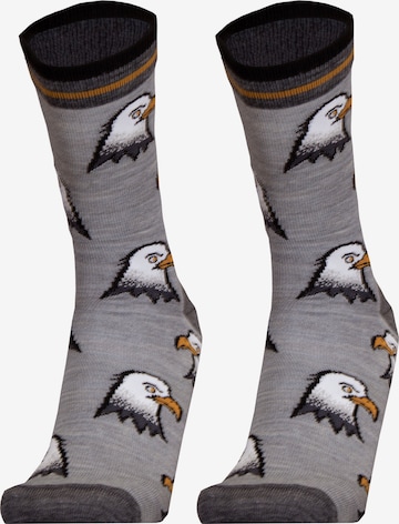 UphillSport Socken 'EAGLE' in Grau