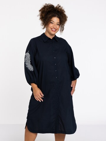 YOEK Blousejurk in Blauw