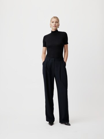 LeGer by Lena Gercke Loose fit Pleat-front trousers 'Cassidy' in Black