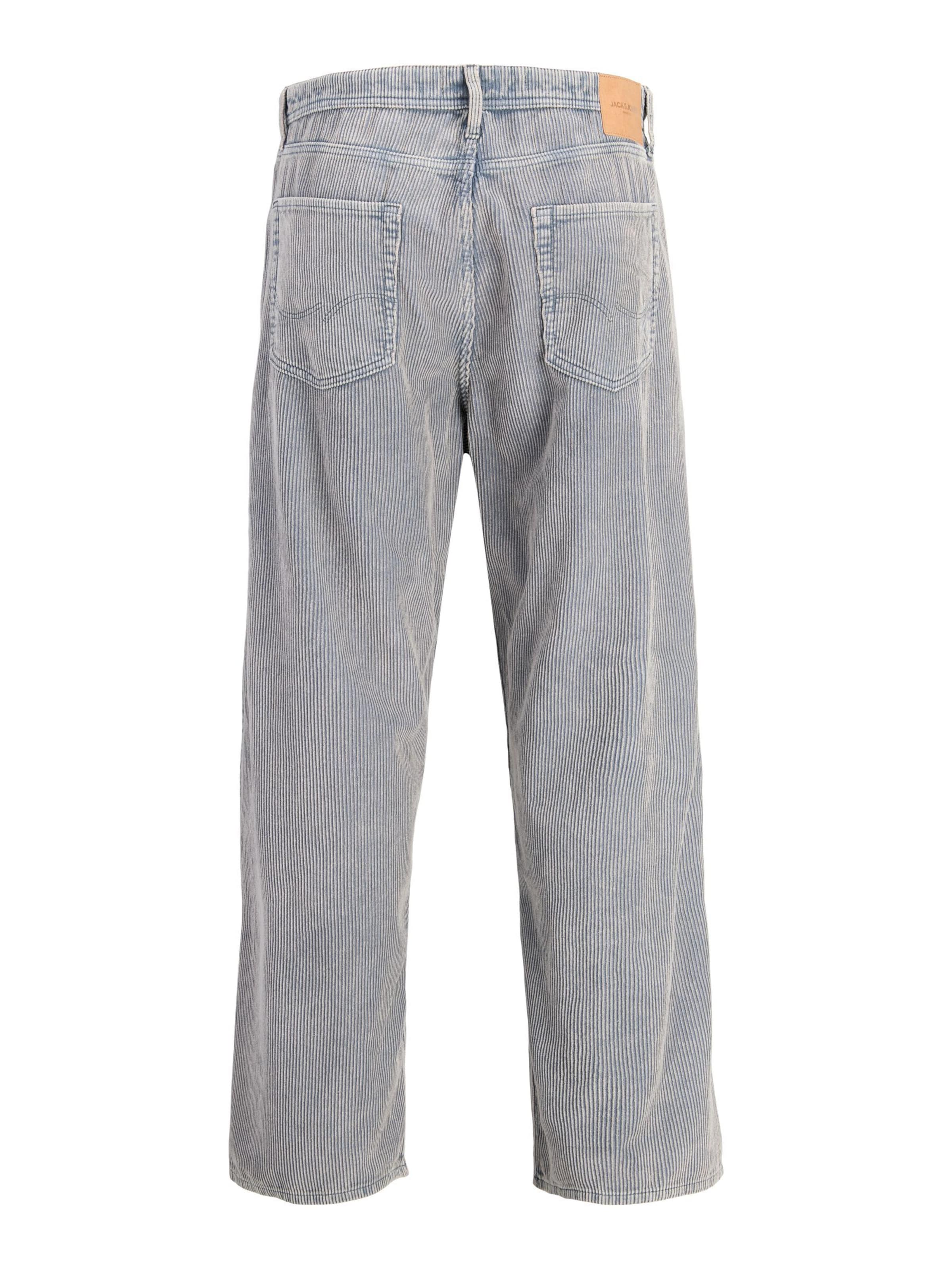 JACK & JONES Baggy Broek 'JPSTAlex Original' in Blauw