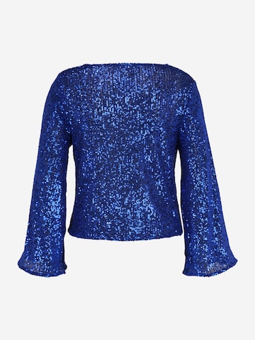 River Island Petite Bluse in Blau