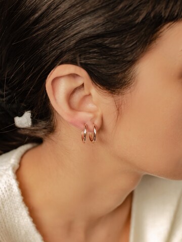 Hey Happiness - Pendientes 'Eterna' en oro