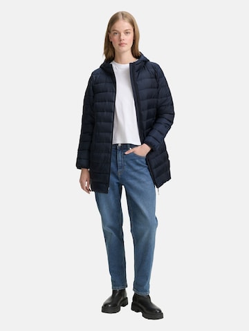 TOM TAILOR DENIM Winterjas in Blauw