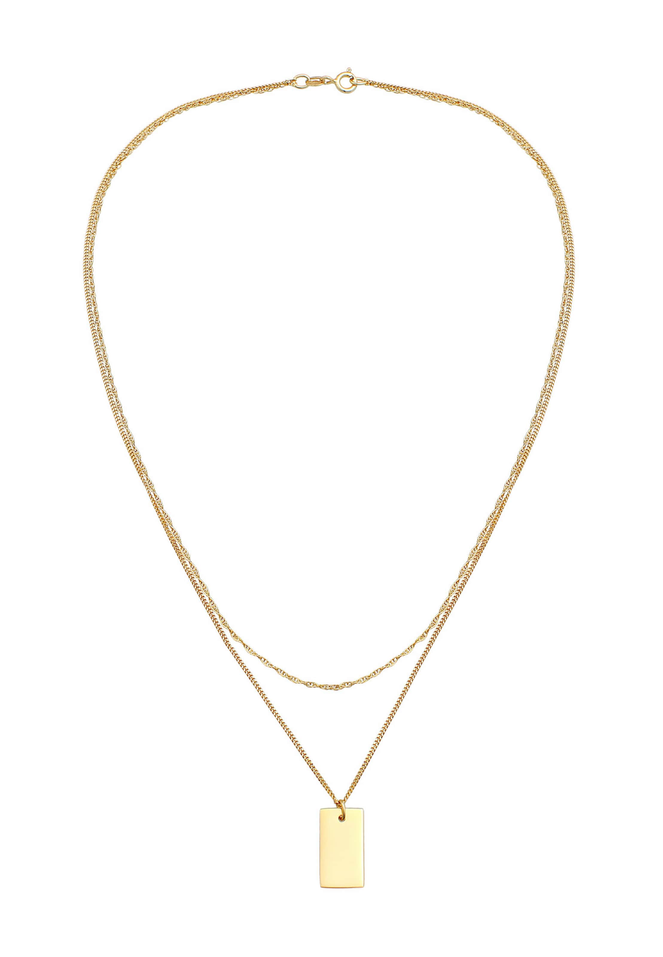 Chaîne 'Geo' ELLI en or