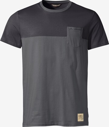 VAUDE Functioneel shirt 'NEVIS III' in Grijs: voorkant
