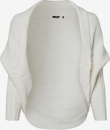 zero Knit Cardigan in White: front