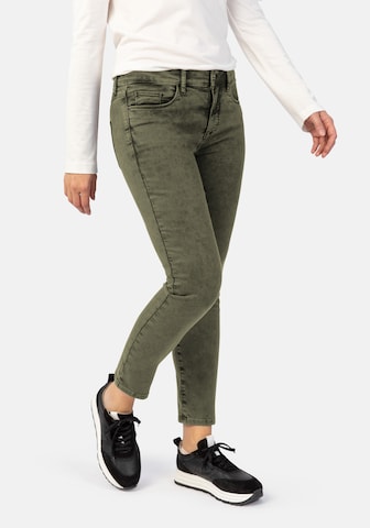 Coupe slim Jean 'Florenz' STOOKER WOMEN en vert : devant