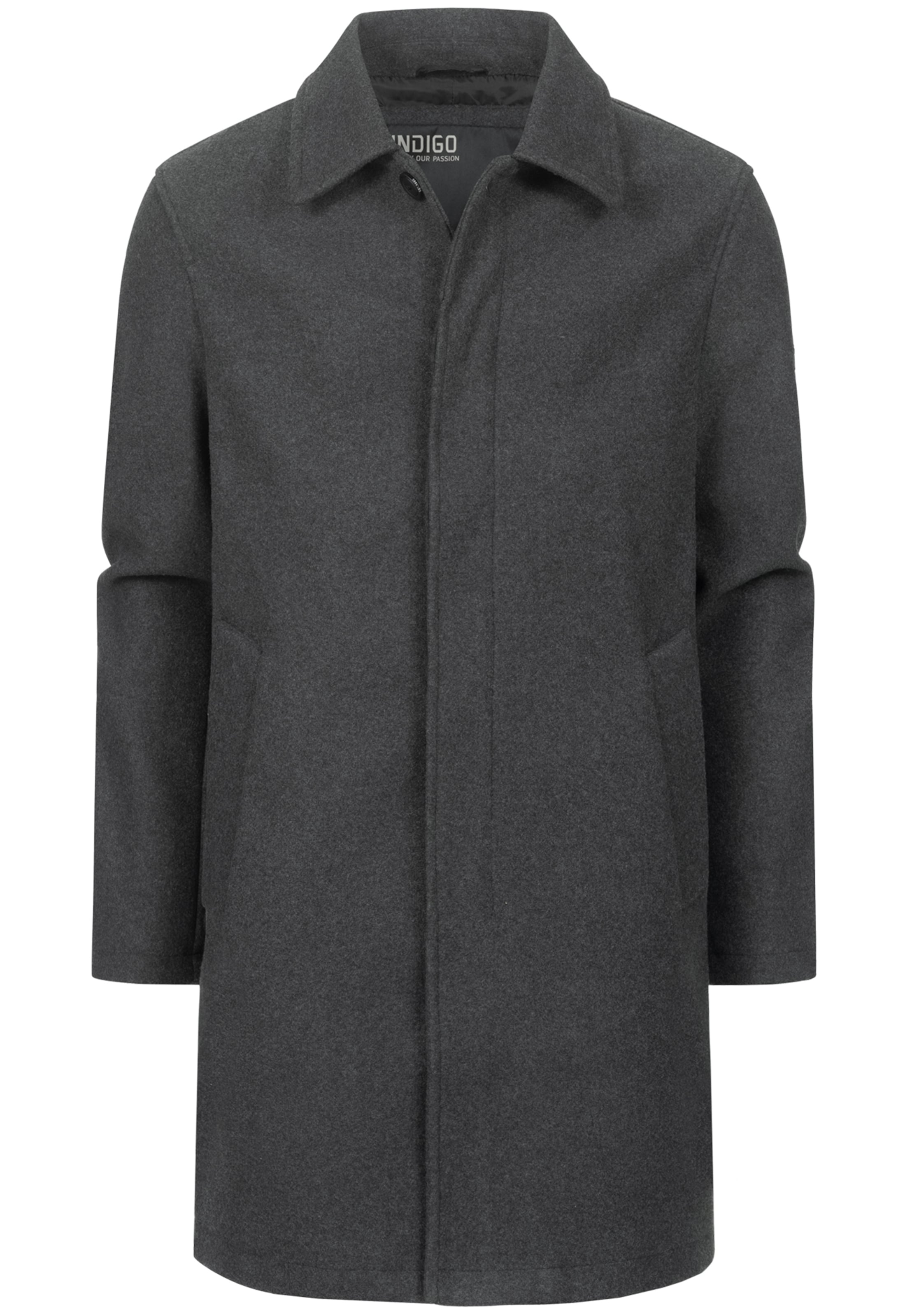 Manteau mi saison Grandrim INDICODE JEANS en Gris Fonce ABOUT YOU