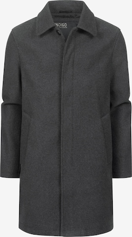 INDICODE JEANS Tussenjas 'Grandrim' in Grijs: voorkant