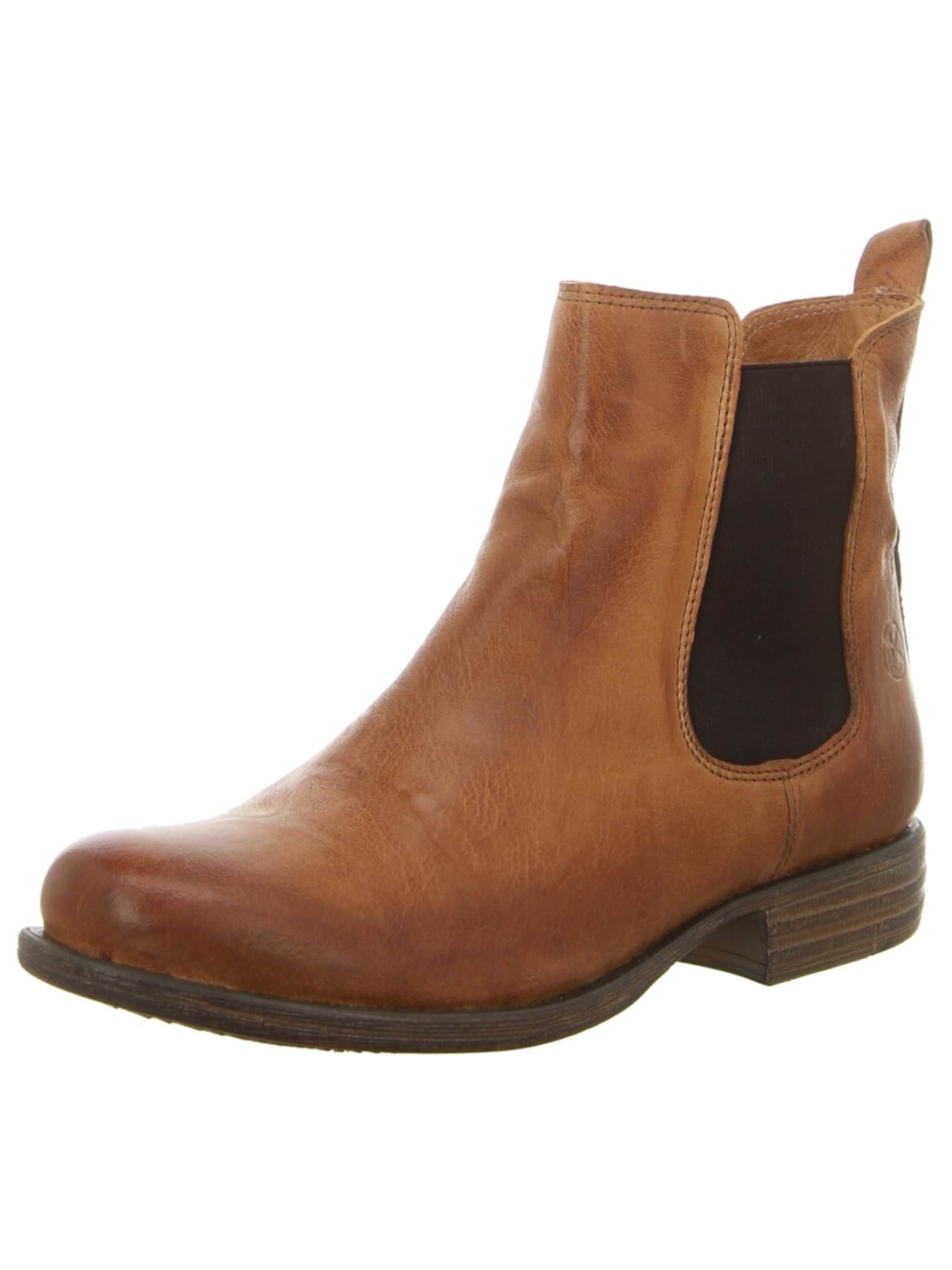 Post Xchange Ankle Boots 'Damen Stiefelette JESSY 850 3300 Echt Leder in braun' in Brown: front