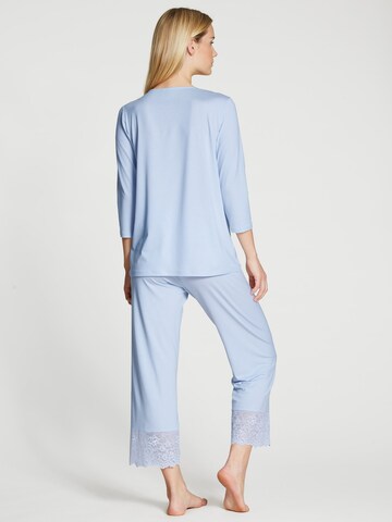 CALIDA Pyjama in Blau