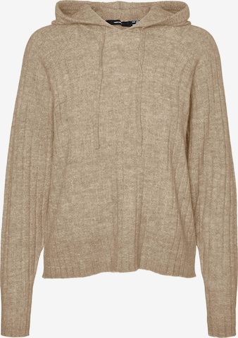 Vero Moda Curve Sweater 'LULU' in Brown: front