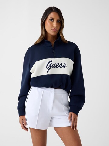 GUESS Sweatshirt in Blau: Vorderseite