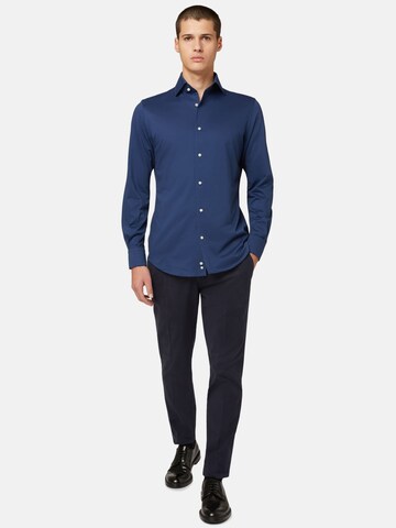 Boggi Milano Regular Broek in Blauw