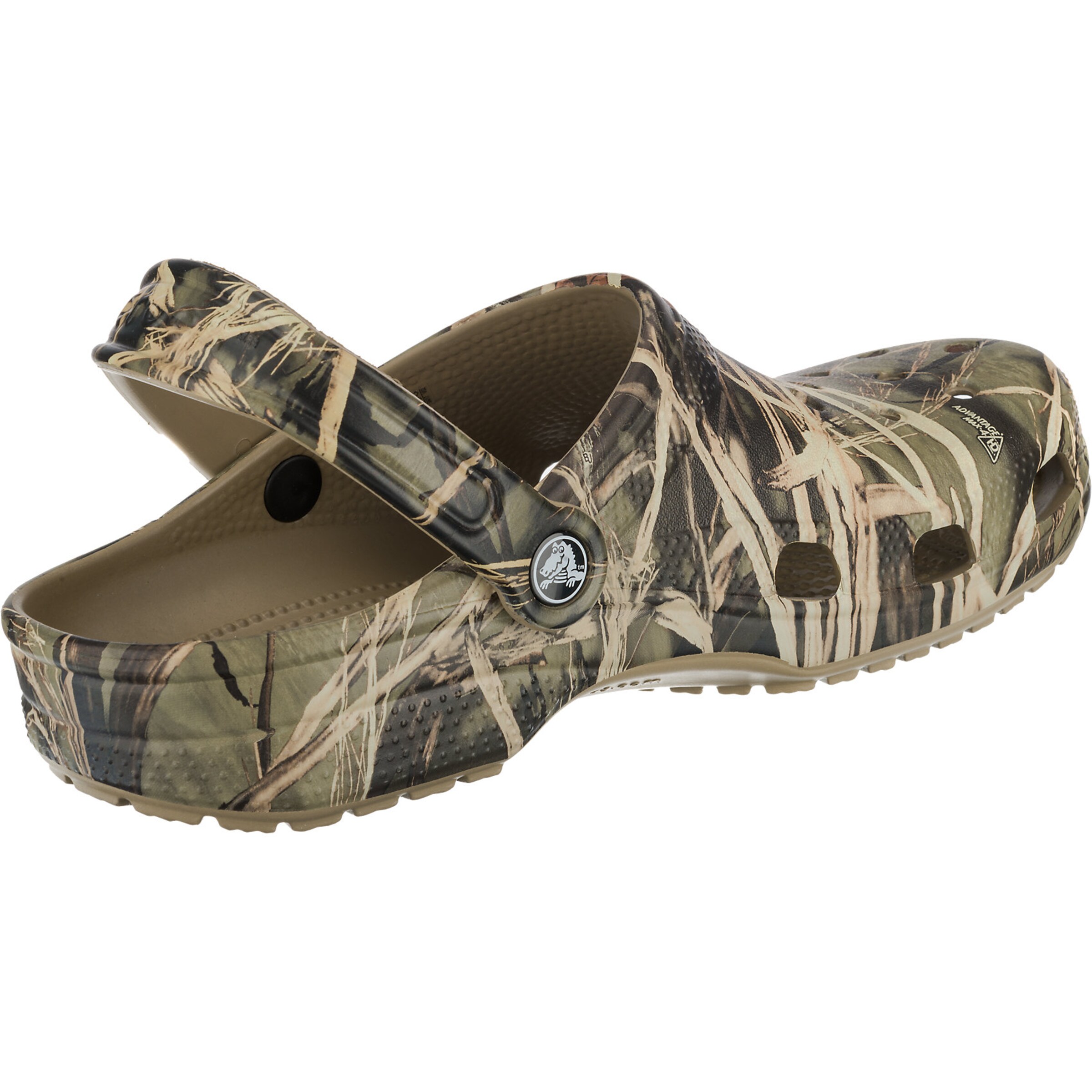 Crocs Puukengät & Crocs-jalkineet 'Classic Realtree' värissä vihreä