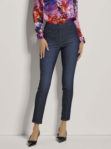MADELEINE Skinny Jeans in Blauw: voorkant