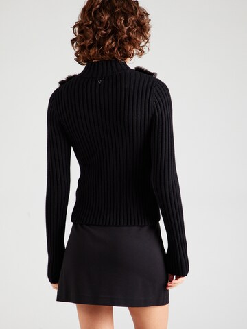 GUESS Knit Cardigan 'MILA' in Black