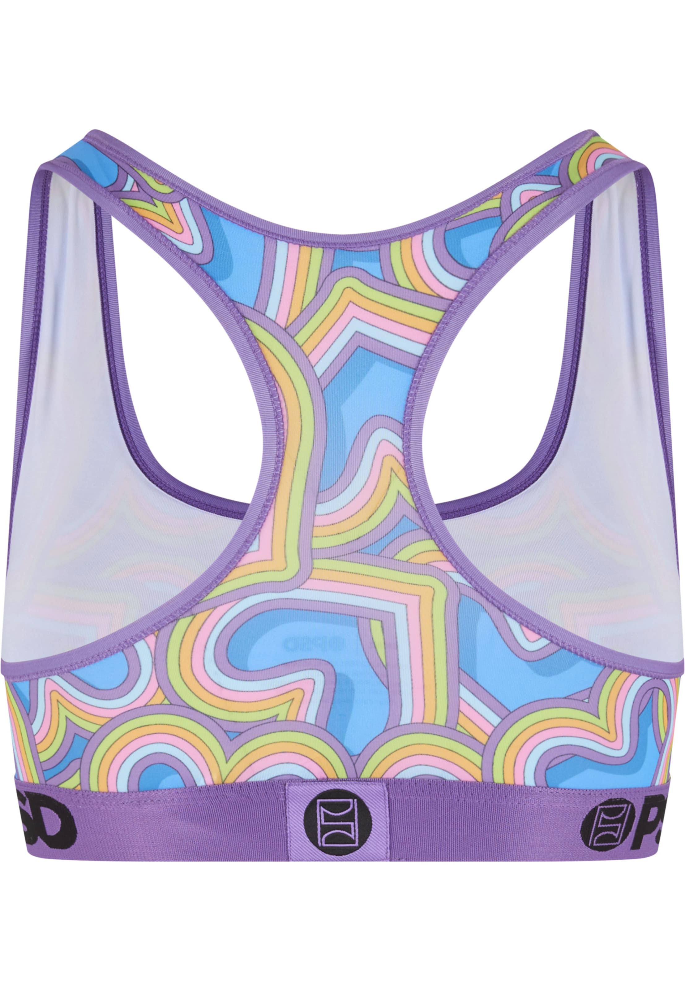 PSD Medium Support Sports bra 'Heart Attack' in Mixed colours