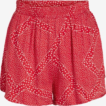 VILA Regular Broek 'NISJA' in Rood: voorkant