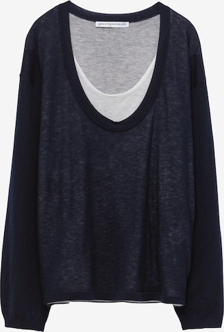 Pullover di Adolfo Dominguez in blu: frontale