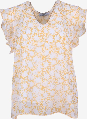 Le Temps Des Cerises Blouse 'MURCIE' in Yellow: front