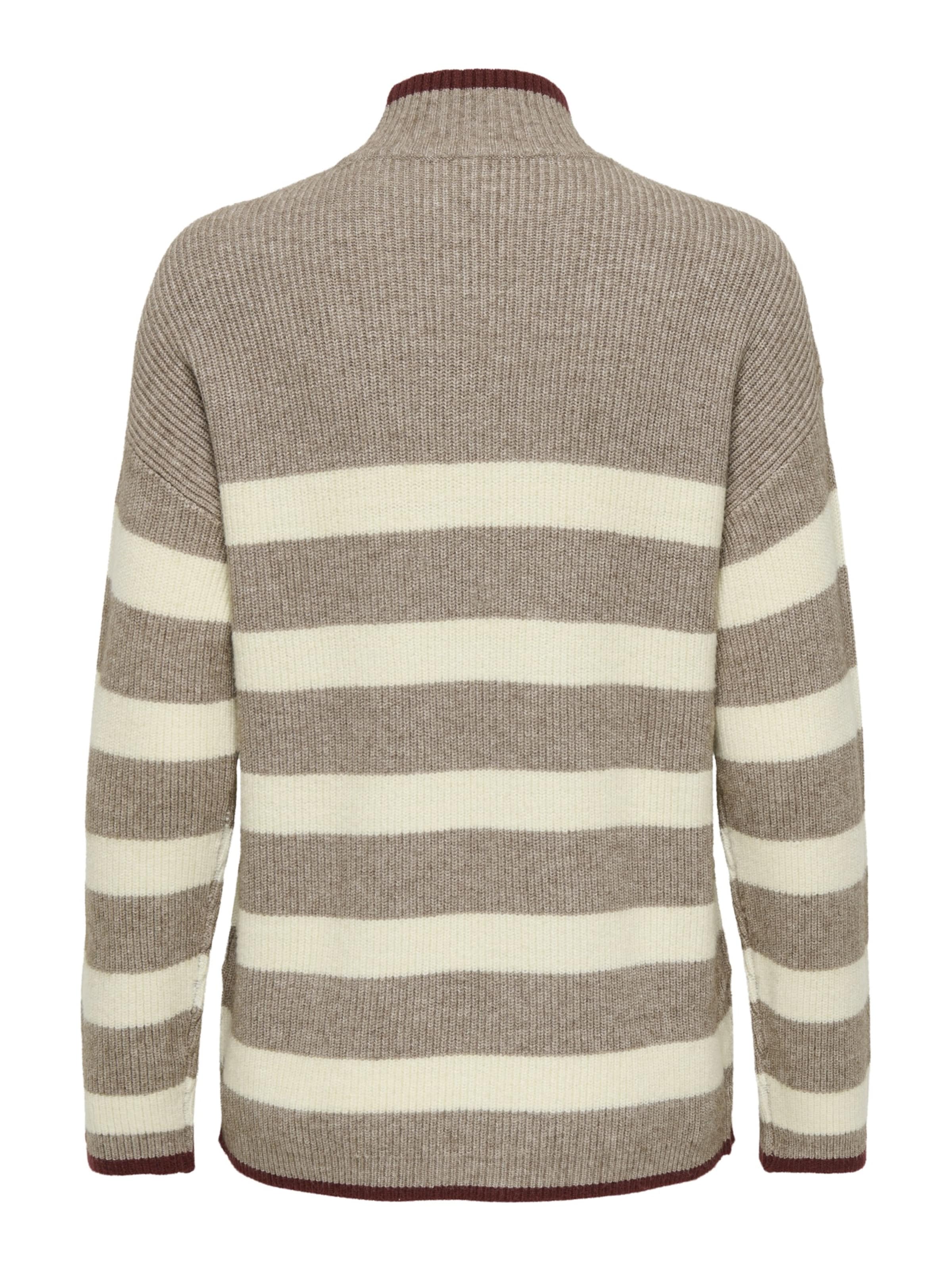 ONLY Sweater 'ONLKATIA' in Brown