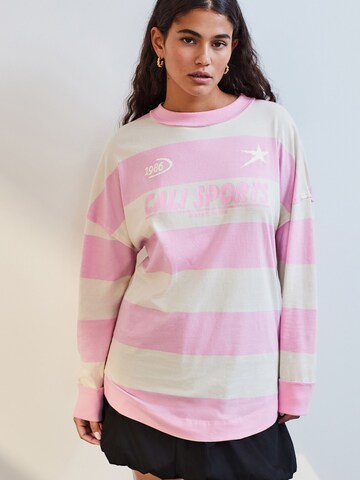 Next Shirt in Pink: Vorderseite