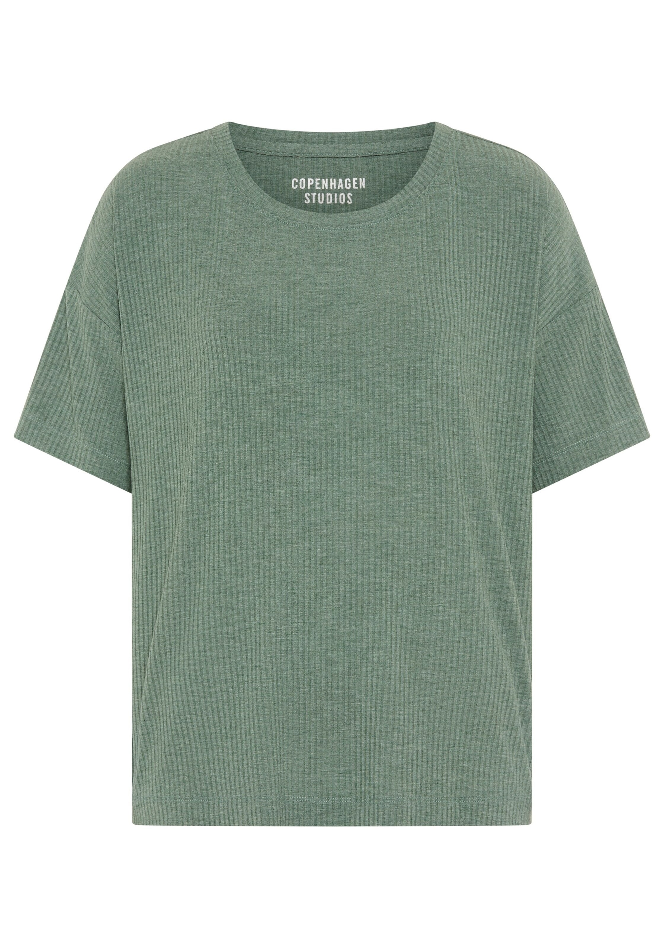 Copenhagen Studios Μπλουζάκι ύπνου σε πράσινο: μπροστά