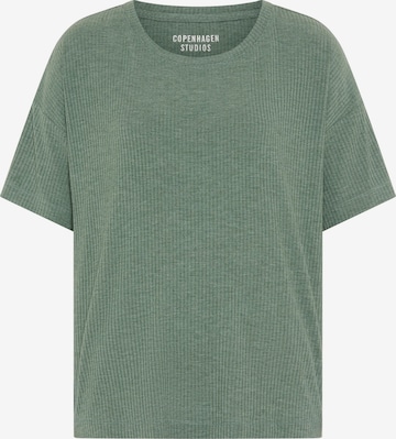 Copenhagen Studios Pyjamapaita värissä vihreä: etupuoli