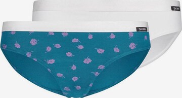 Skiny Underpants in Blue: front