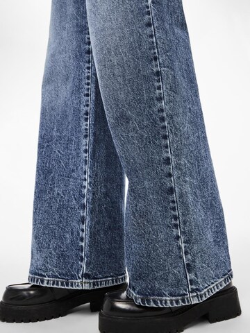 Wide leg Jeans 'Selma' di PIECES in blu