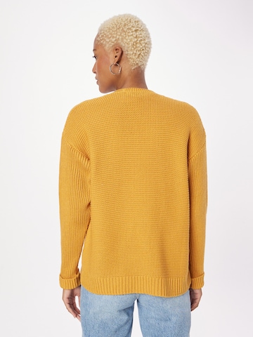 Geacă tricotată 'Lea' de la ABOUT YOU pe galben