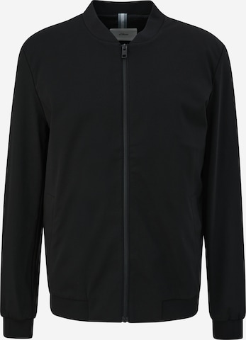 s.Oliver Between-season jacket in Black: front