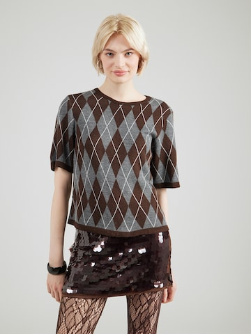 JDY Trui 'JDYMaggy' in Grijs: voorkant