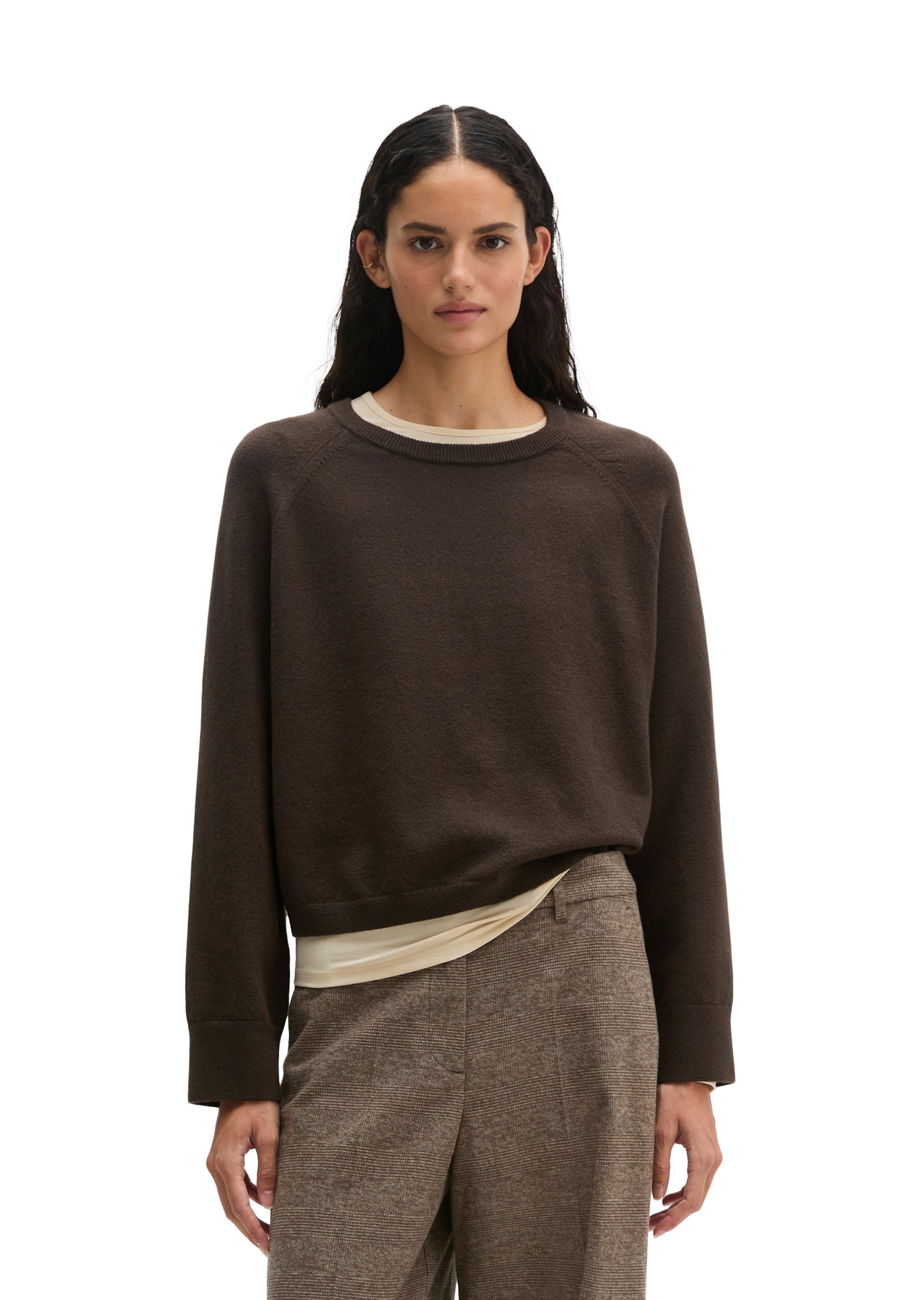 Marc O'Polo Pullover in Braun: Vorderseite