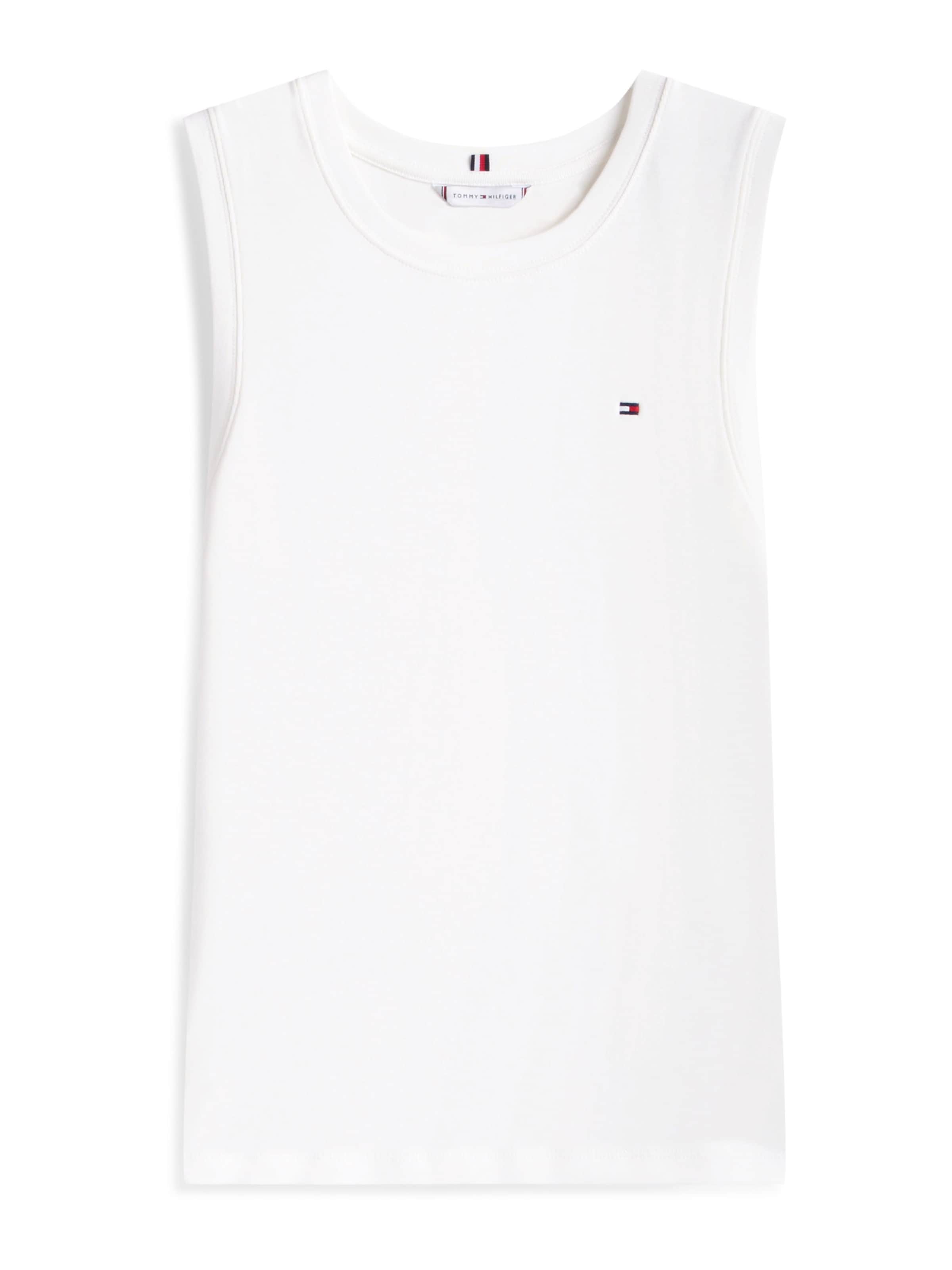 Tommy Hilfiger Curve Top 'CODY' in Weiß: Vorderseite