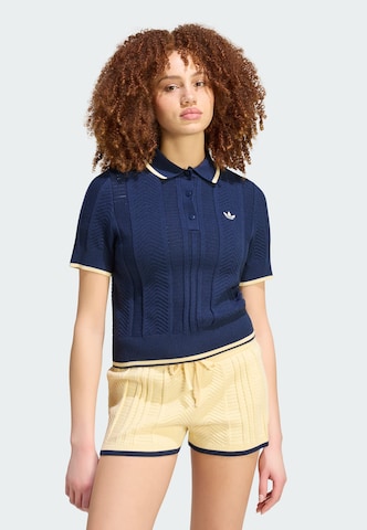 ADIDAS ORIGINALS - Pullover 'Cali' em azul: frente