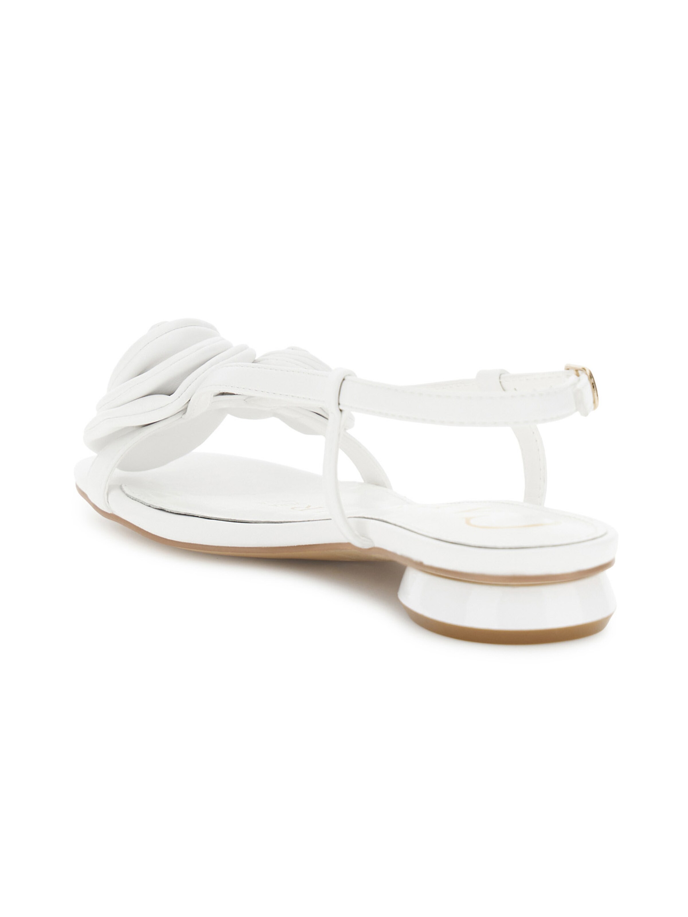 CAFè NOIR Sandalen met riem in Wit