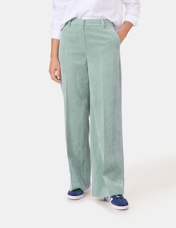 GERRY WEBER Regular Trousers in Green: front