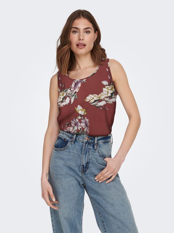 ONLY Blouse 'NOVA' in Bordeaux
