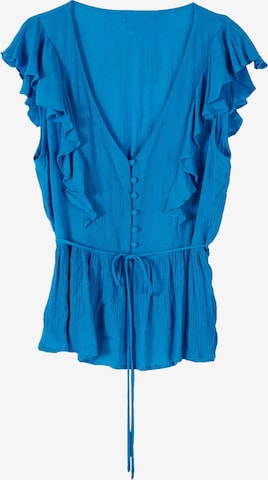 Camicia da donna 'TESSA' di Camomilla Italia in blu: frontale