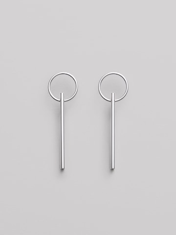 REYTEL Earrings 'LINEA' in Silver