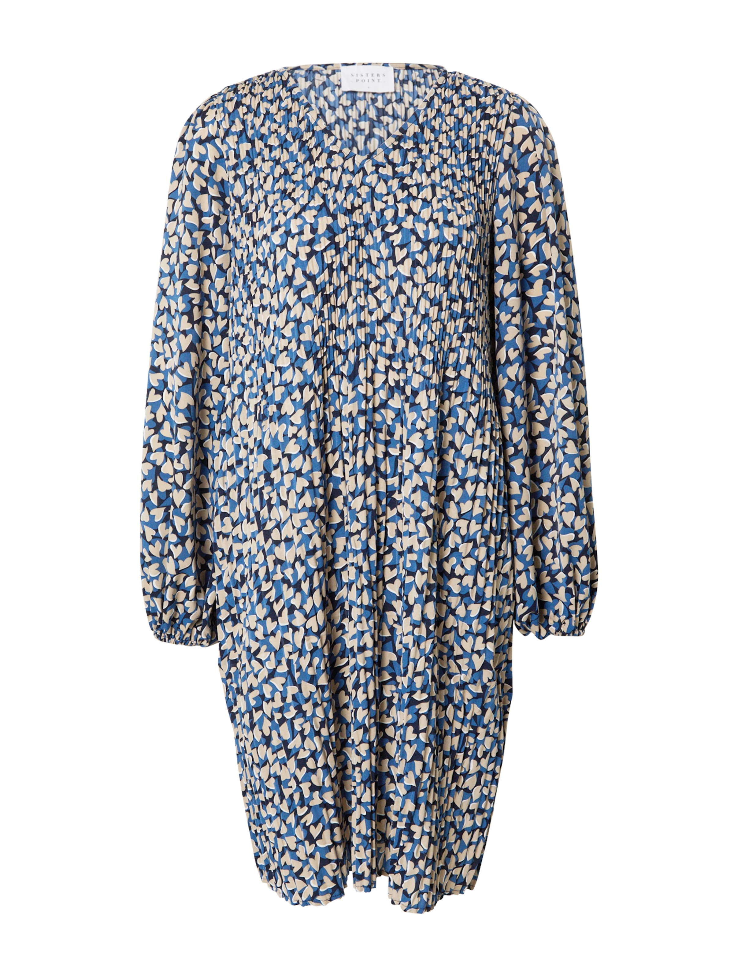 SISTERS POINT Šaty 'ESINA' – modrá: přední strana