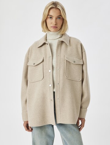 Koton Between-season jacket in Beige: front