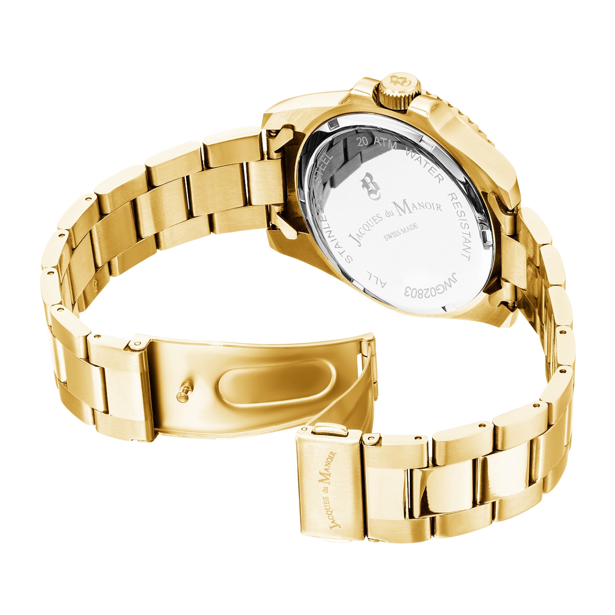 Jacques du Manoir Analog watch in Gold